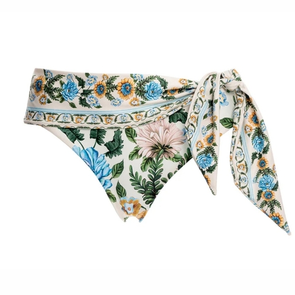New!Agua Bendita Perla Aine Floral  Bikini Bottom - Picture 2 of 11